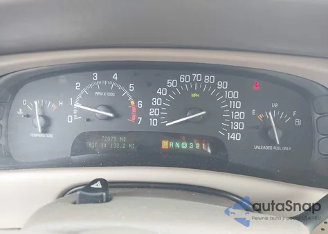 2003 Buick Park Avenue z USA, uszkodzony, nr VIN 1G4CW54K534174904